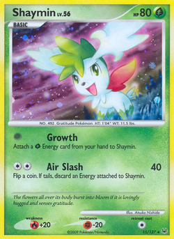 Shaymin LV.X PL 127  Pokemon TCG POK Cards